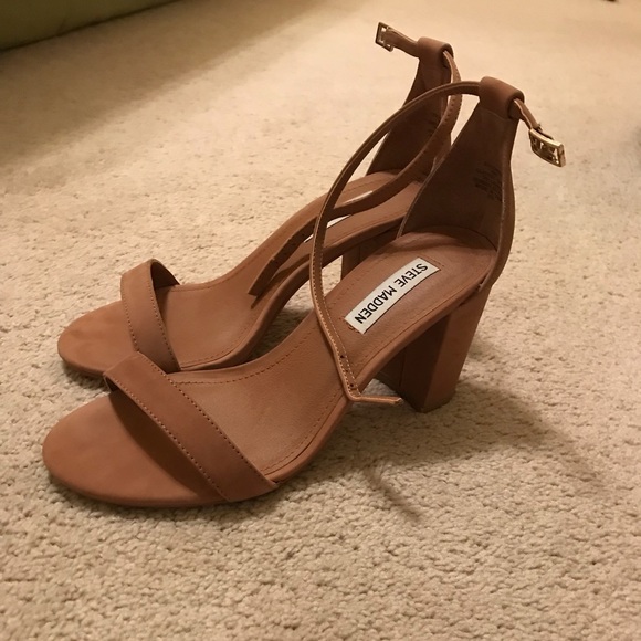 steve madden declair block heeled sandal